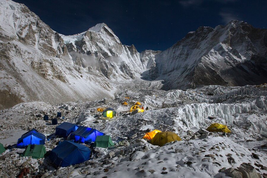 Лагерь на Эвересте